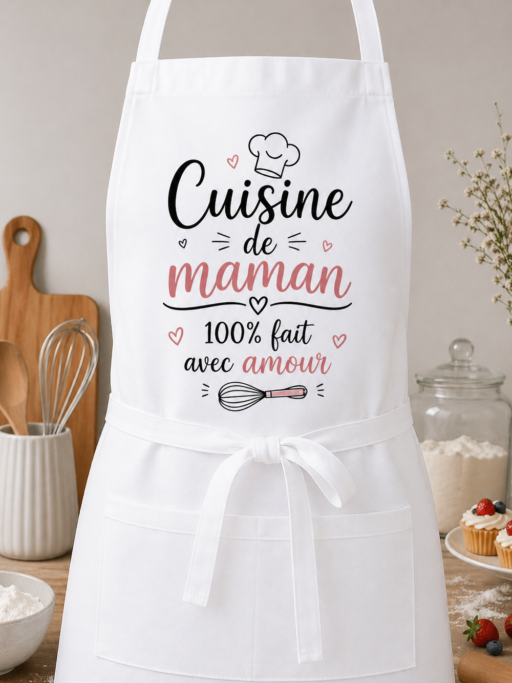 Tablier de cuisine personnalisé