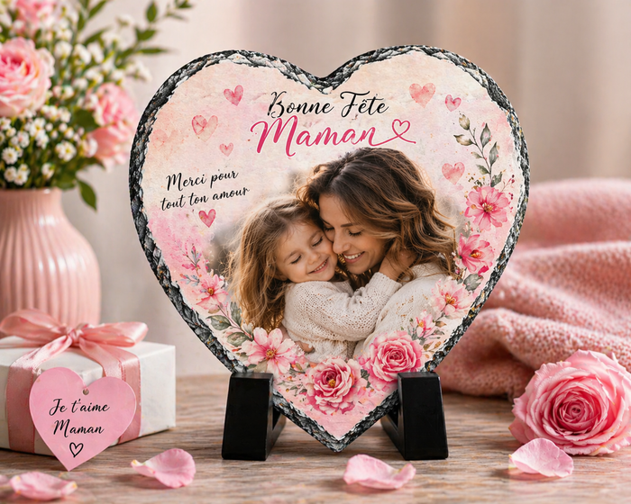 Ardoise Cœur Personnalisée