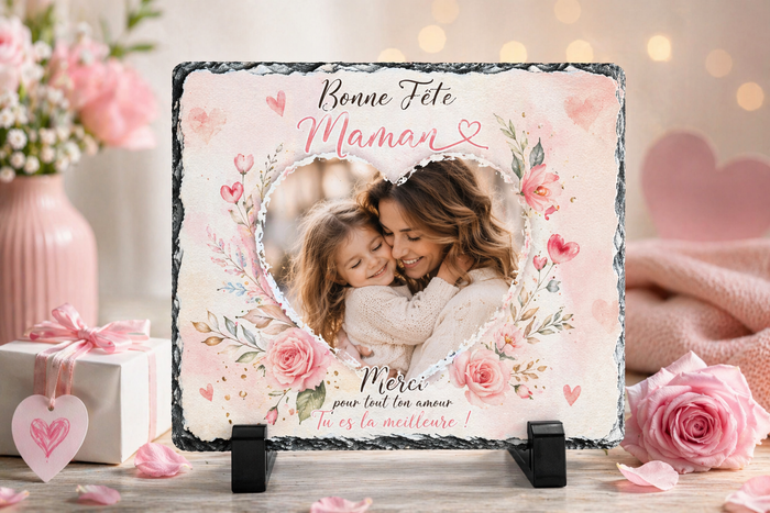 Ardoise photo personnalisée